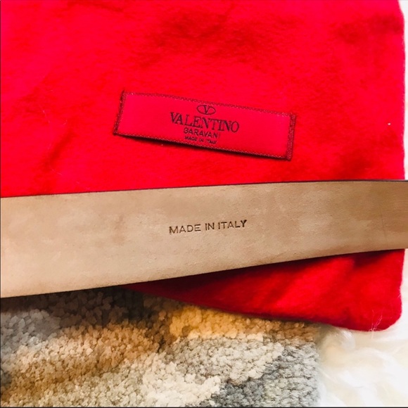 SOLD! Valentino Hot Pink Belt MSRP: $295 - Picture 4 of 8